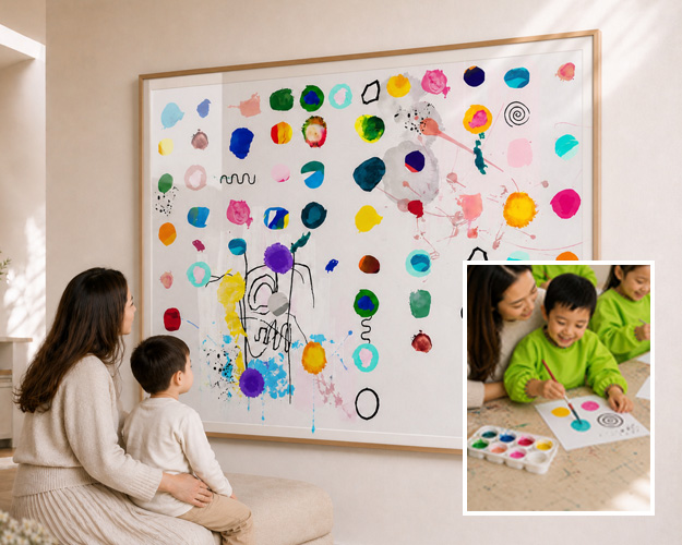Professional children's artwork designed for the home